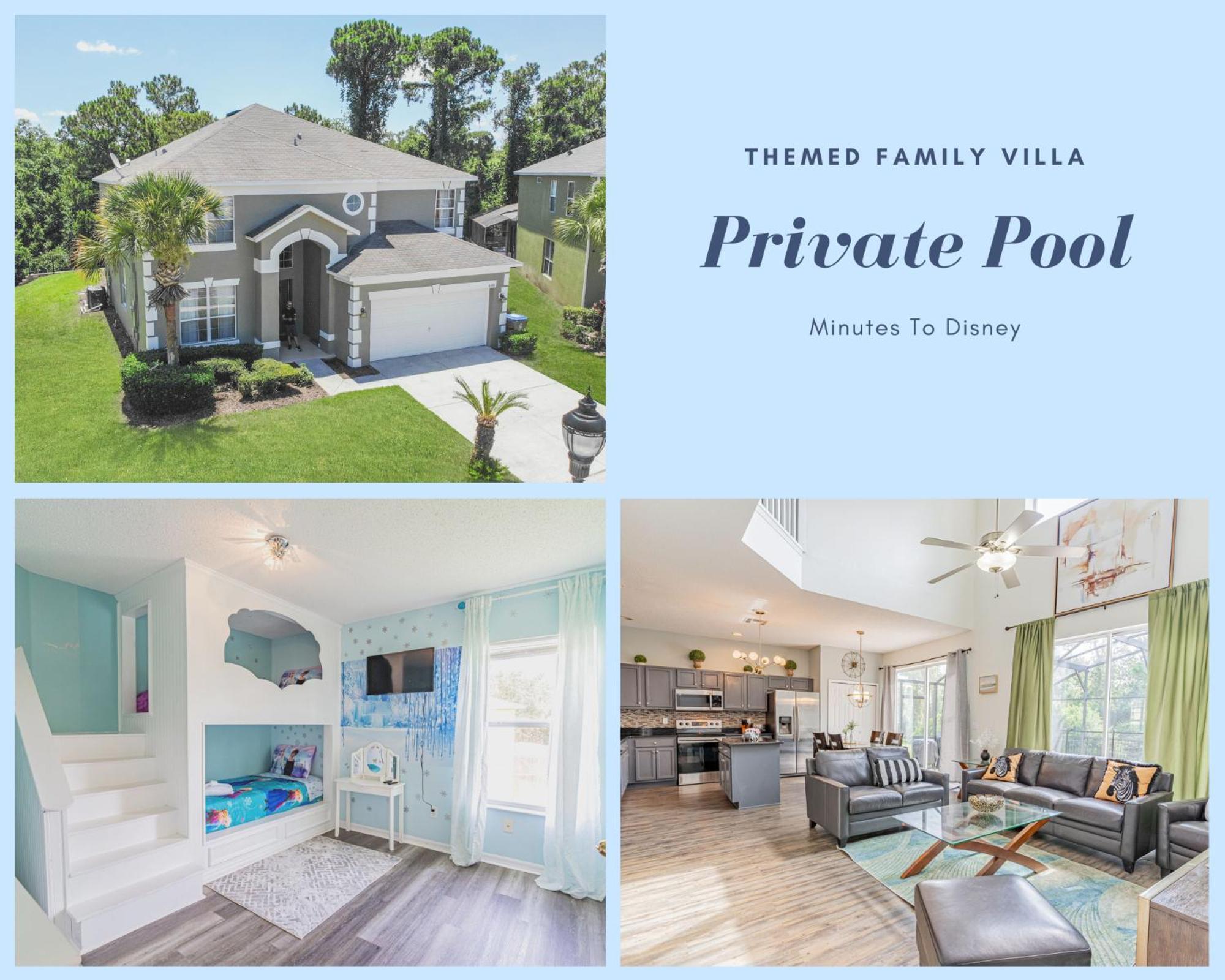 Themed Villa, 12 Min To Disney, Resort Access オーランド エクステリア 写真